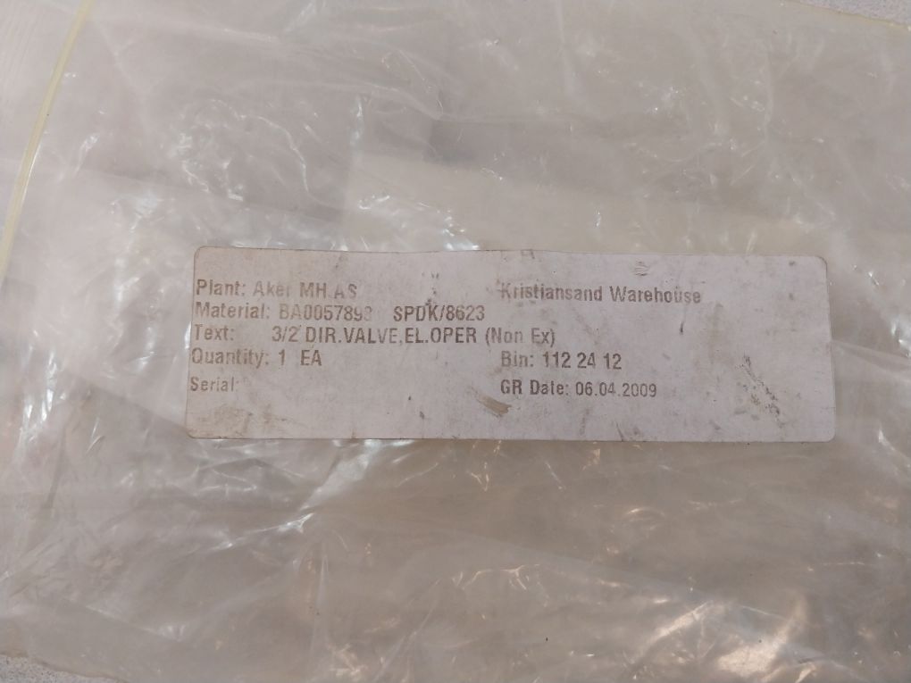 Norgren Spdk/8623 Directional Valve