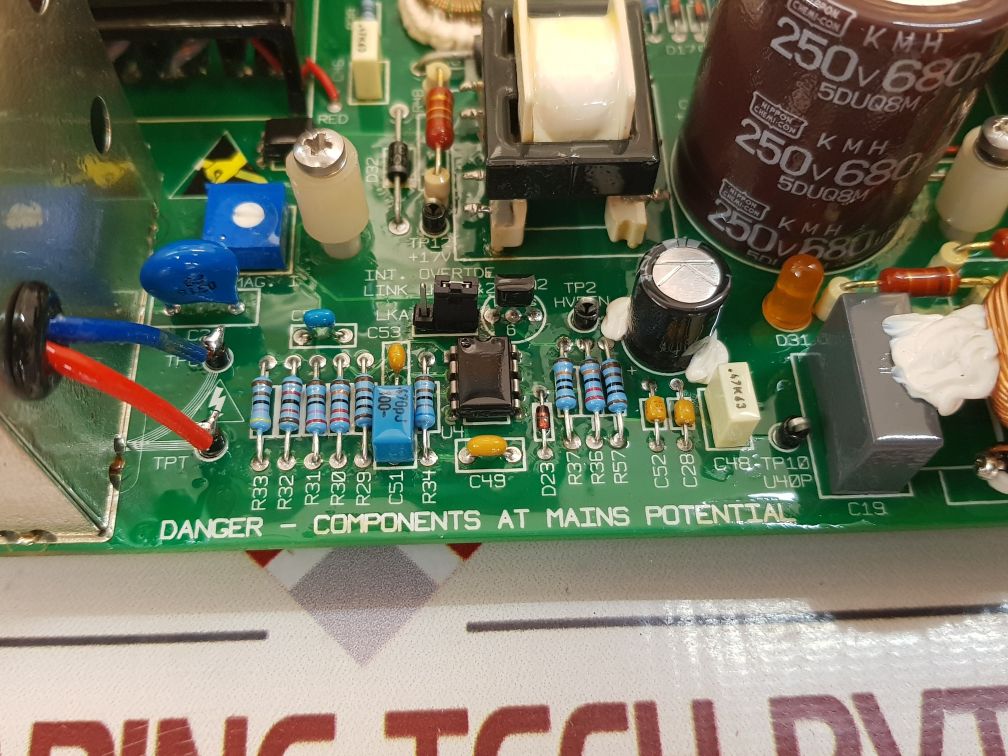 Northrop Grumman T65825816-5 Power Supply Pcb