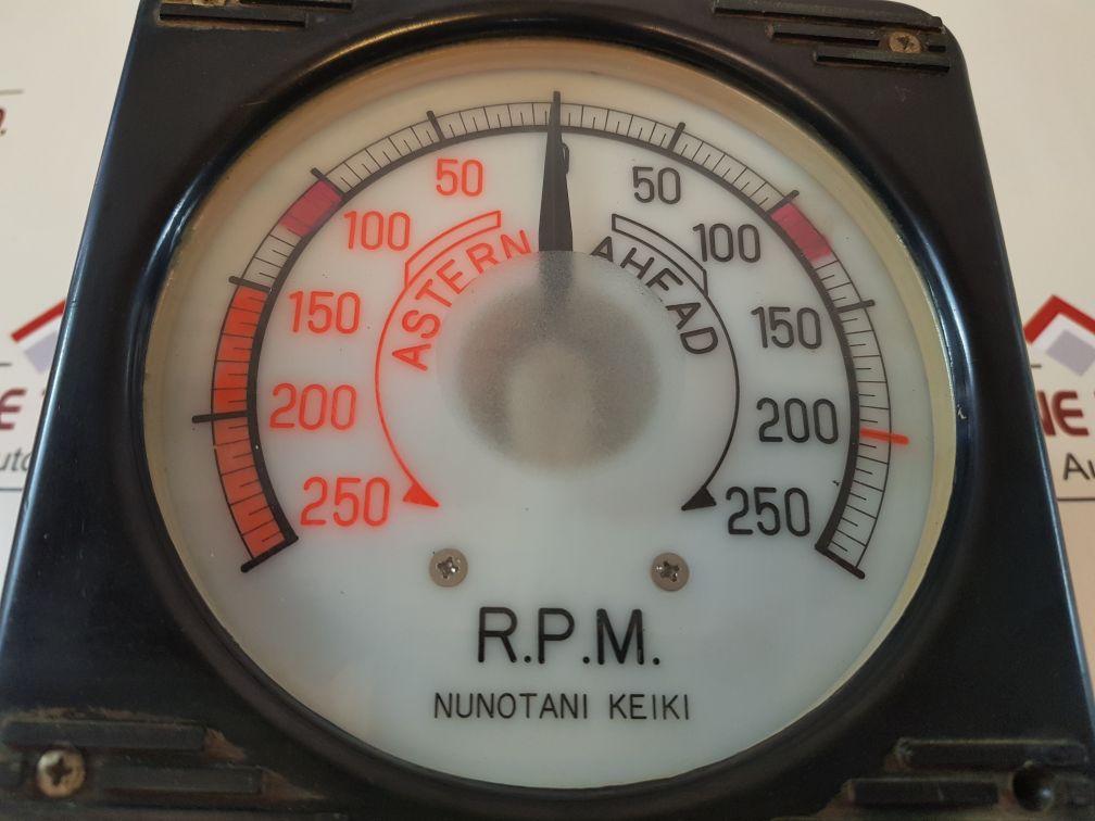 Nunotani Keiki Jis F8521-fe130K Electric Propeller Shaft Revolution Indicator