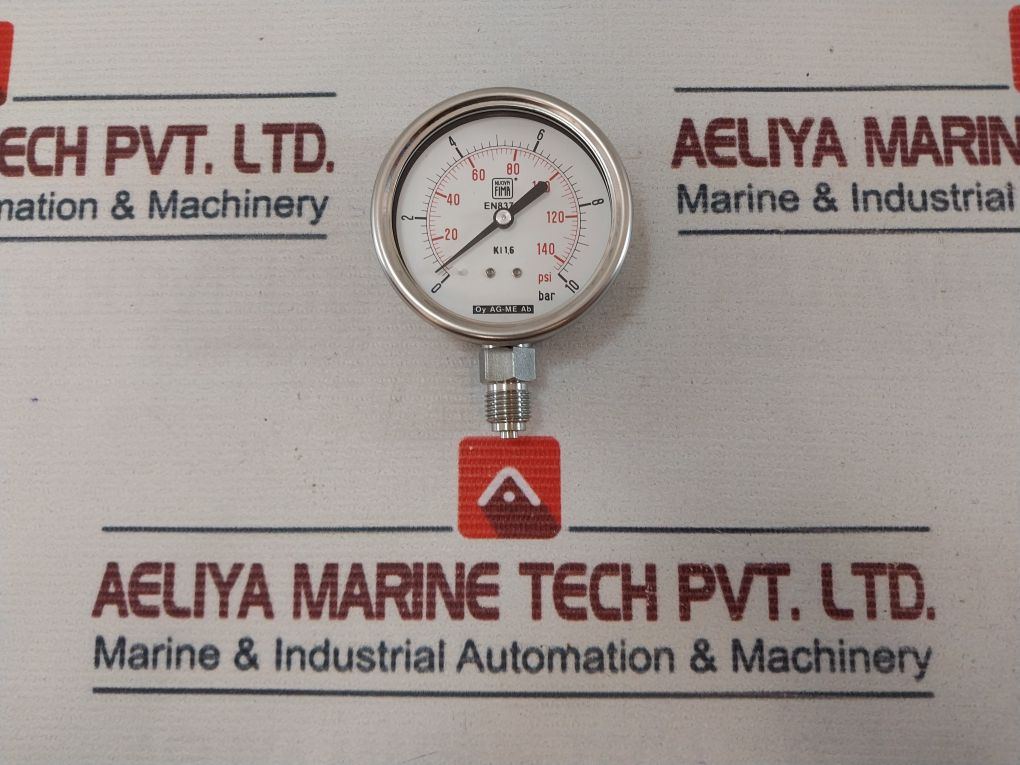 Nuova Fima En837-1 Pressure Gauge