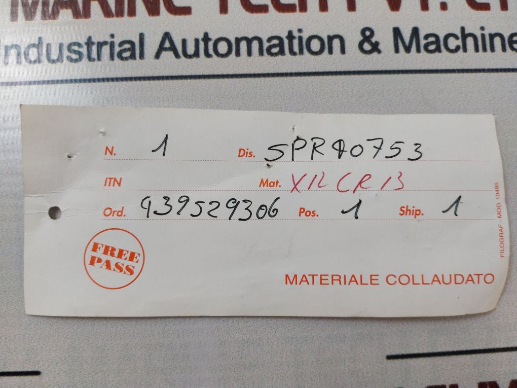 Nuovo Pignone Spr40753