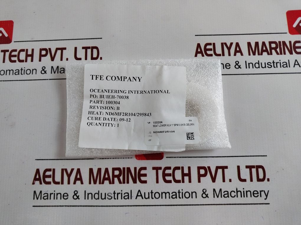 Oceaneering 0205578Rk Valve Repair Kit