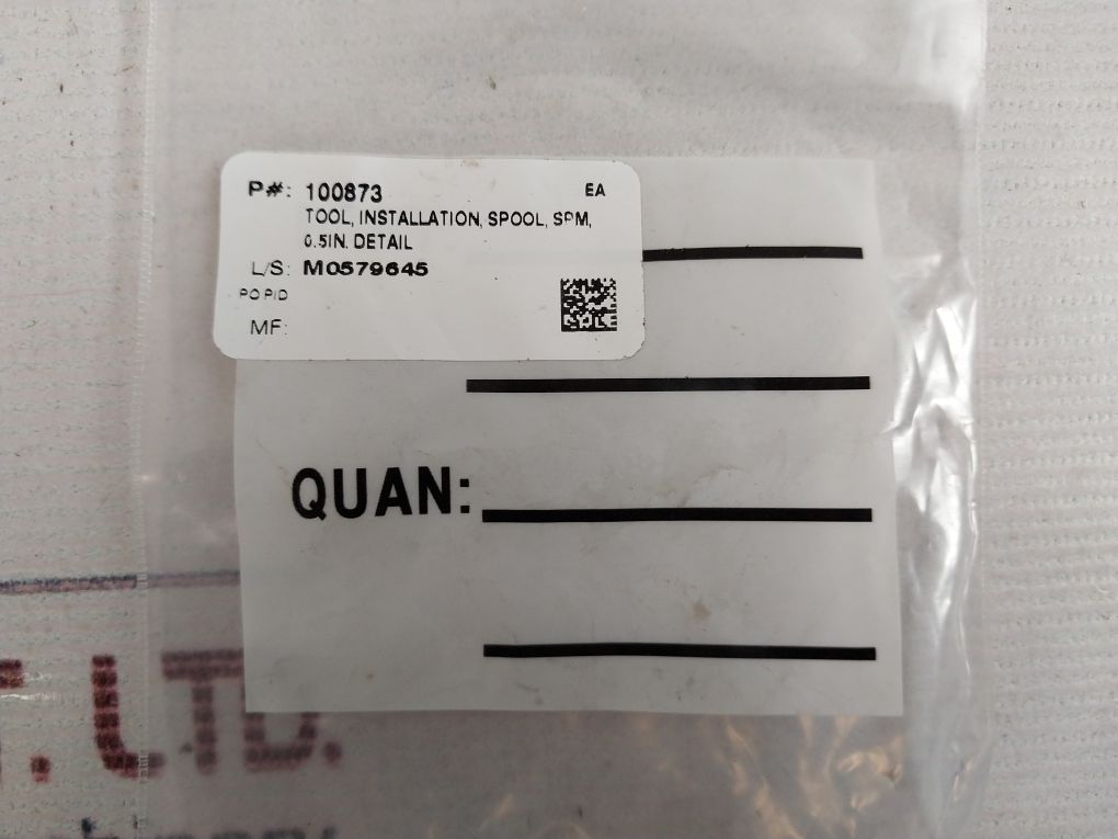 Oceaneering 100755-rk Normally-closed Spm Valve Repair Kit