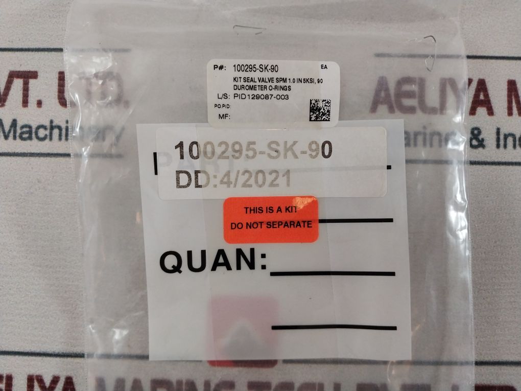 Oceaneering 100818-rk Valve Repair Kit