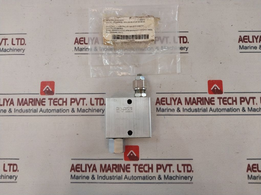 Oil Control 052107030220000 Hydraulic Valve