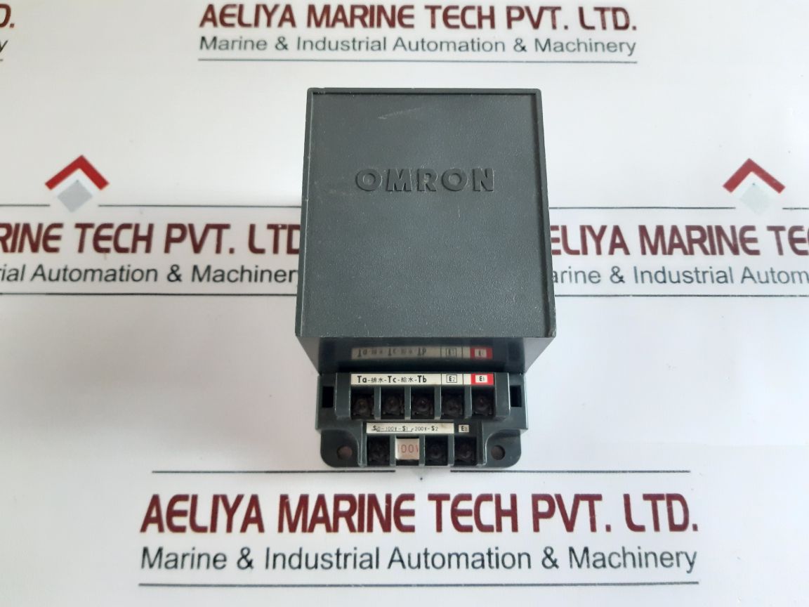 Omron 61F-11 Floatless Level Switch With 61F-g Relay Unit