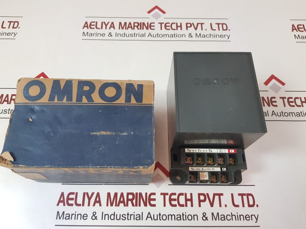Omron 61F-11 Floatless Level Switch With 61F-g Relay Unit
