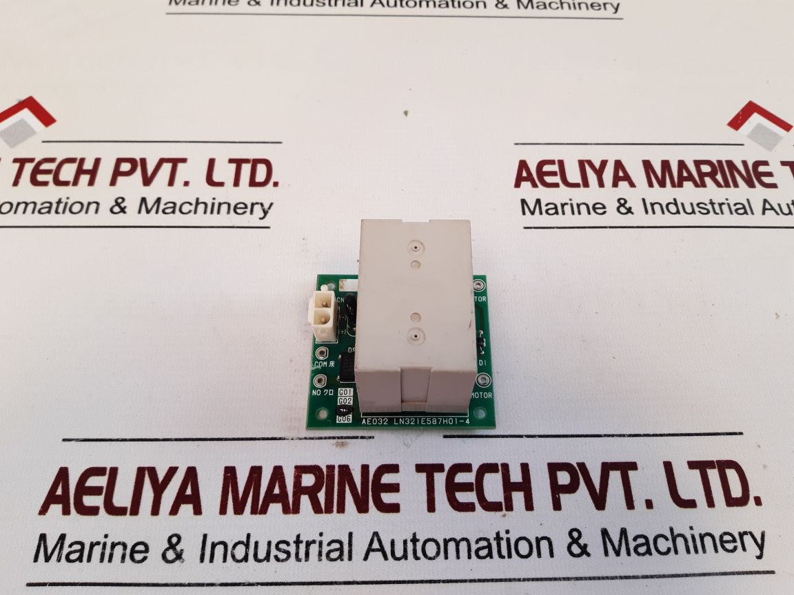 Omron Ae032, Ln321E587H01-4 Pcb Card With G7L-2A-p