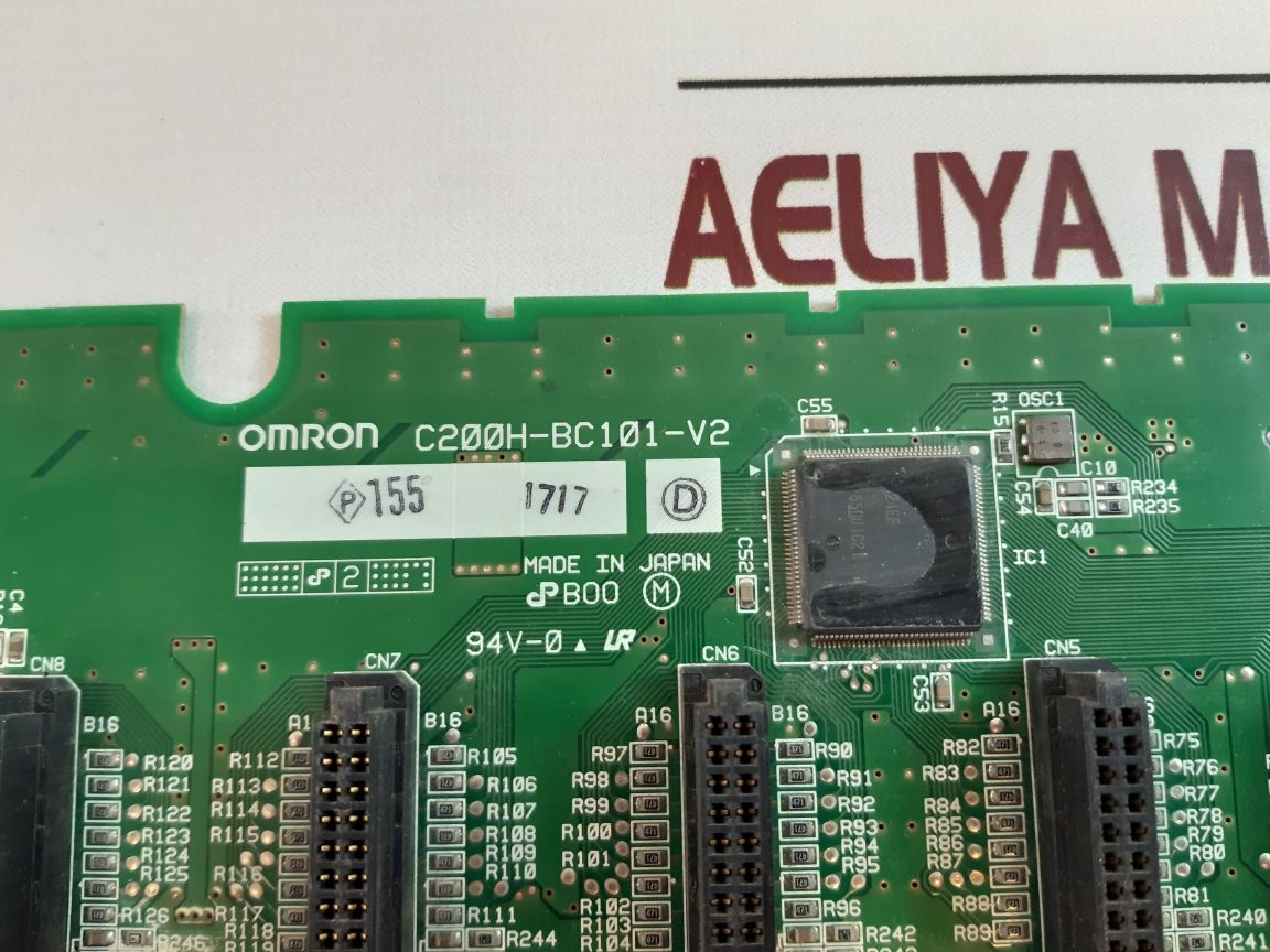 Omron C200H-bc101-v2 Cpu Base Unit