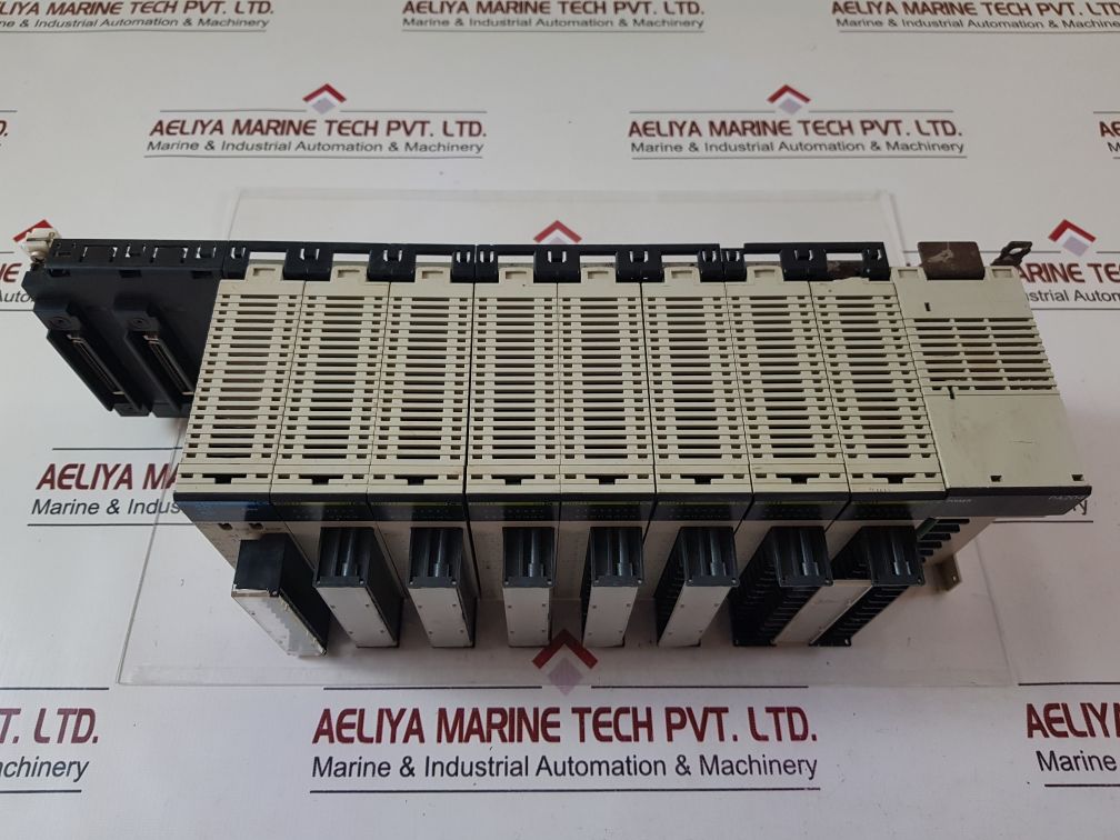 Omron ad041-v1,od211,oc211,c200hw-pa204 module rack
