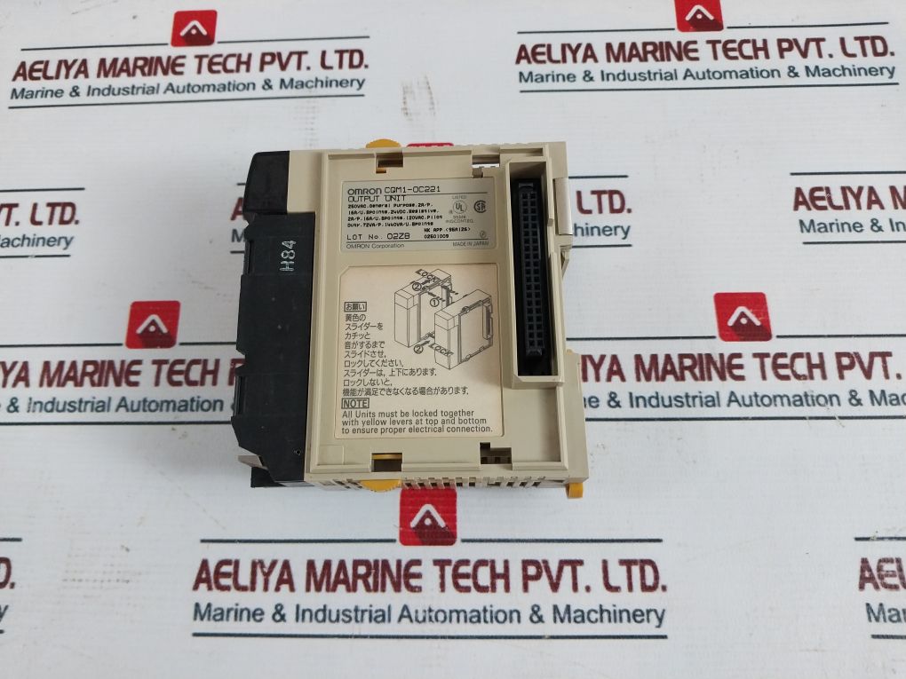 Omron Cqm1-oc221 Plc Analog Output Module