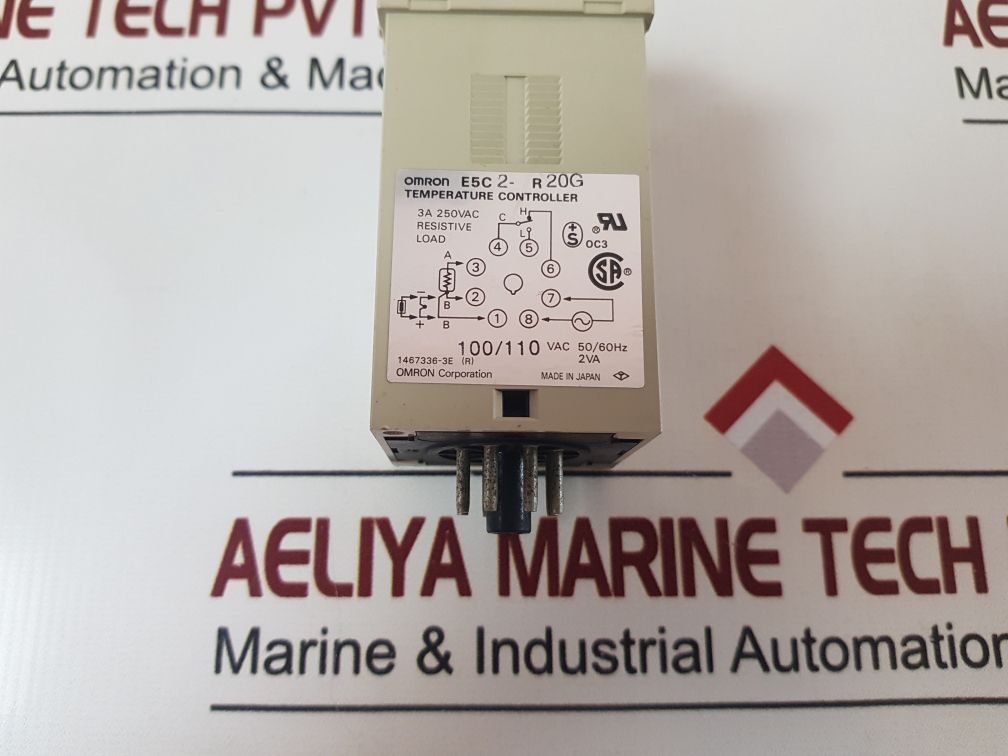 Omron E5C2-r20G Temperature Controller 100 To 200 °C