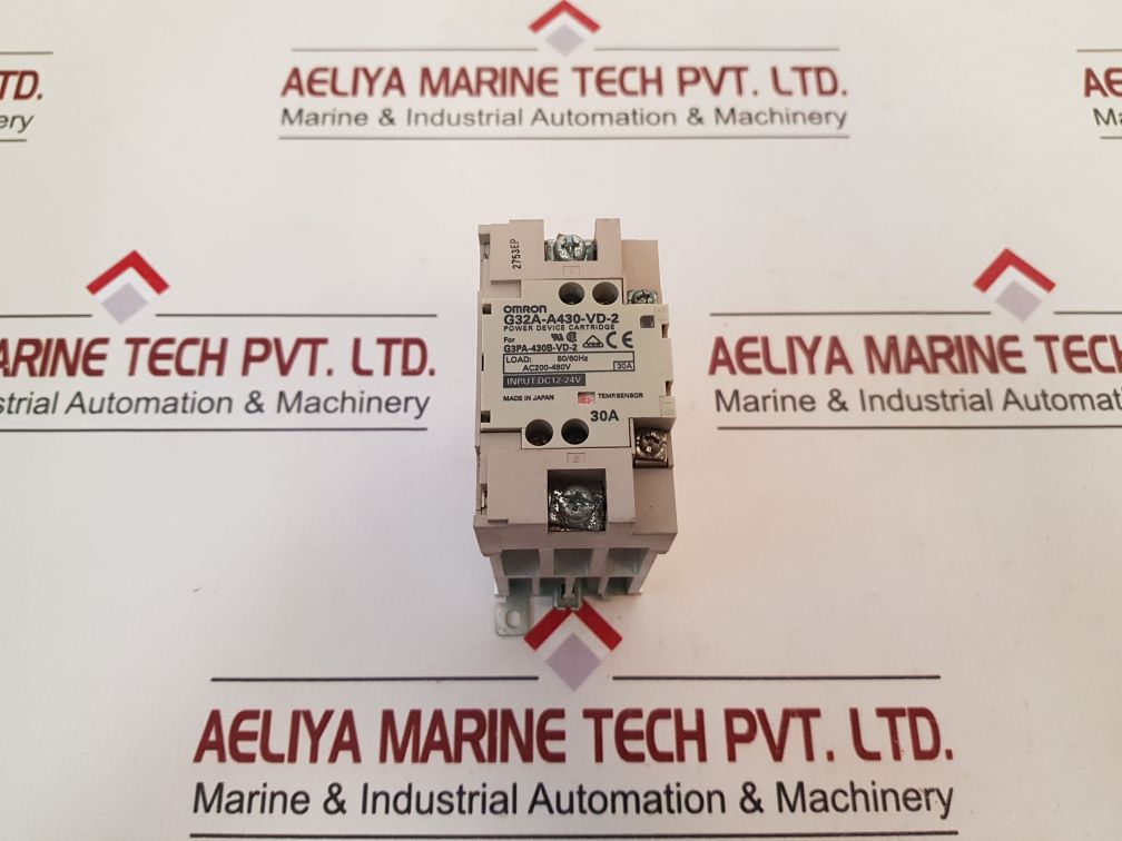 Omron G32A-a430-vd-2 Power Device Cartridge Relay