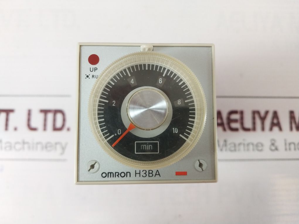 Omron H3Ba-8 0-10 Min On Delay Timer 250Vac 5A Contact