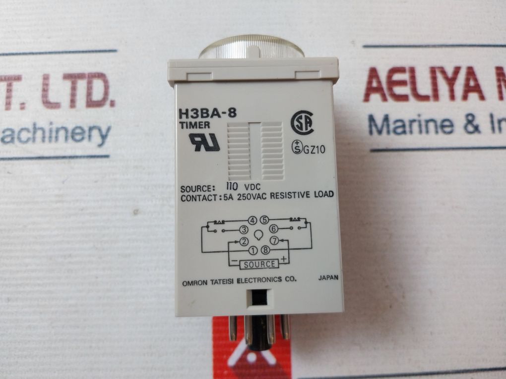 Omron H3Ba-8 Solid-state Timer 250Vac