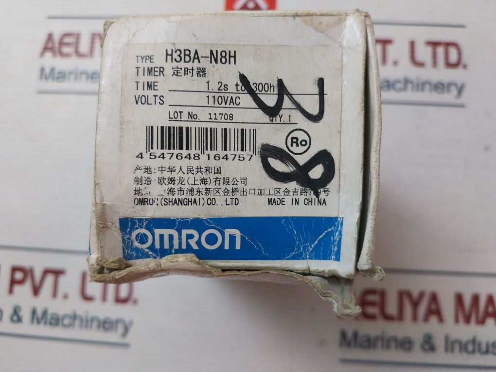 Omron H3Ba-n8H Timer 0-1.2 Min