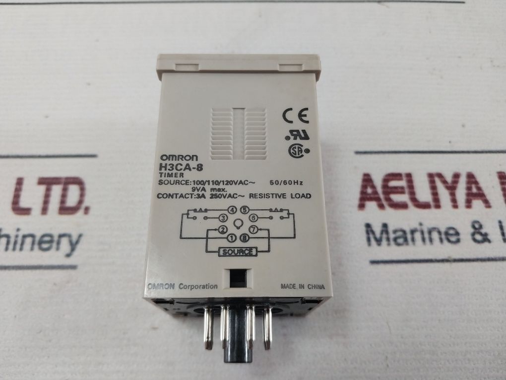 Omron H3Ca-8 Solid-state Timer 250Vac~