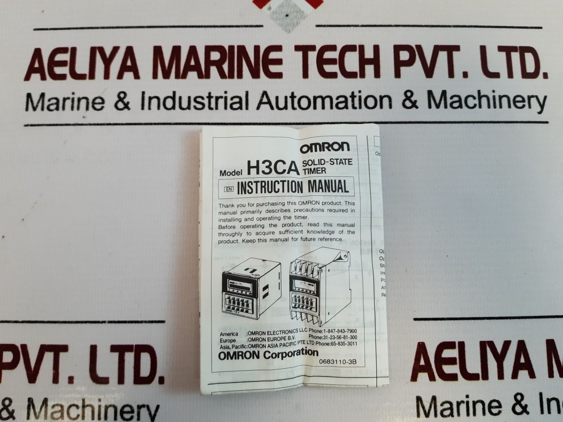 Omron H3Ca-8H Solid-state Timer