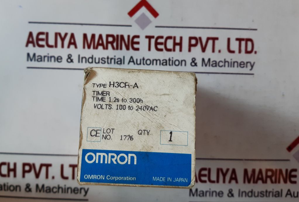 Omron H3Cr-a Timer 0 To 1.2 Min 250Vac