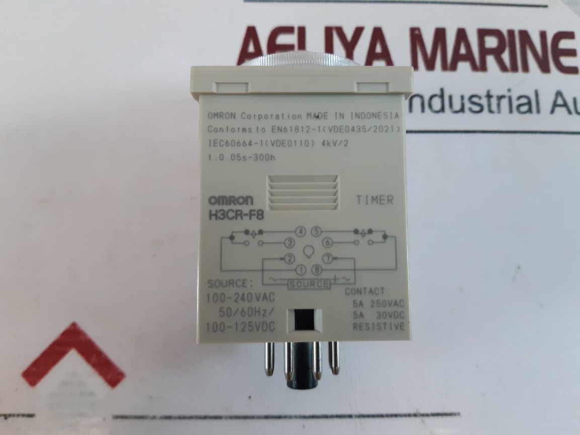 Omron H3Cr-f8 Timer 0 To 30 Min With Base