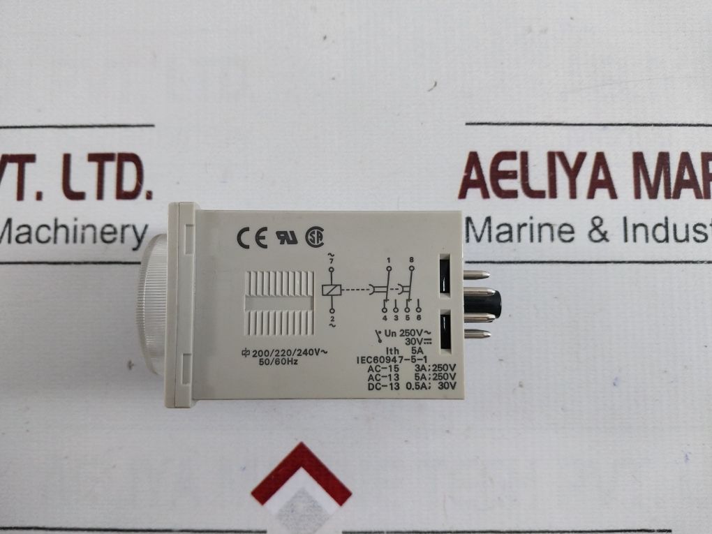 Omron H3Cr-h8L Power Off Delay Timer