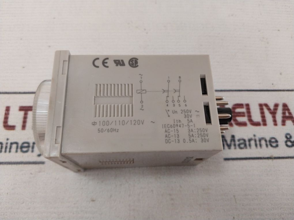 Omron H3Cr-h8L Power Off Delay Timer 0-12 Sec