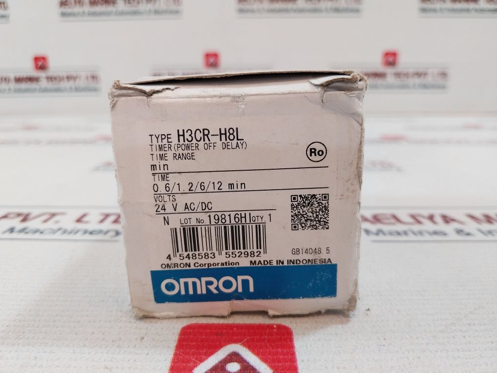 Omron H3Cr-h8L Timer 50/60Hz