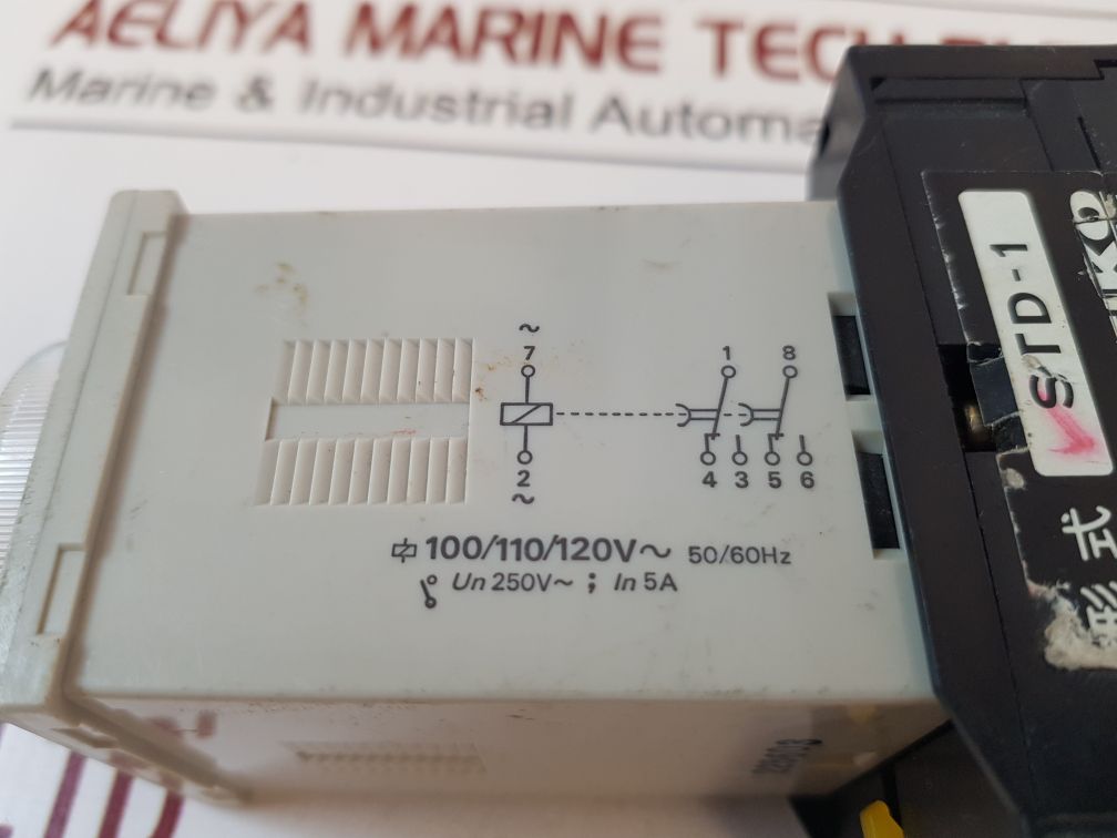 Omron H3Cr-h8L Timer Power Off Delay With Base