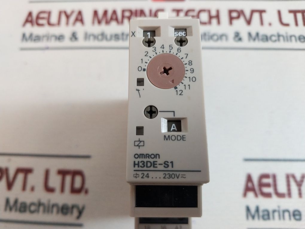 Omron H3De-s1 Timer Relay 0.1S To 120H