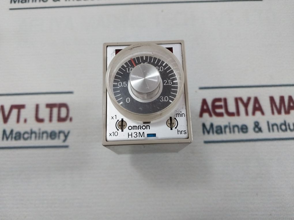 Omron H3M Timer 0 To 3.0 100/110/120Vac 50/60 Hz