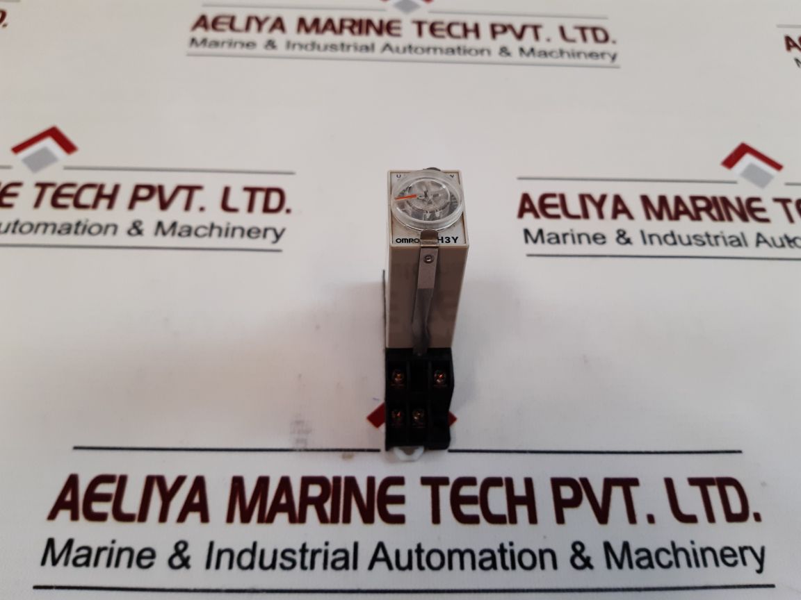 Lot Of 2X Omron H3Y-2 Timer Ac 100-120V – Aeliya Marine Tech