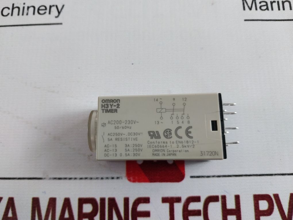 Omron H3Y-2 Timer 0-10 Min