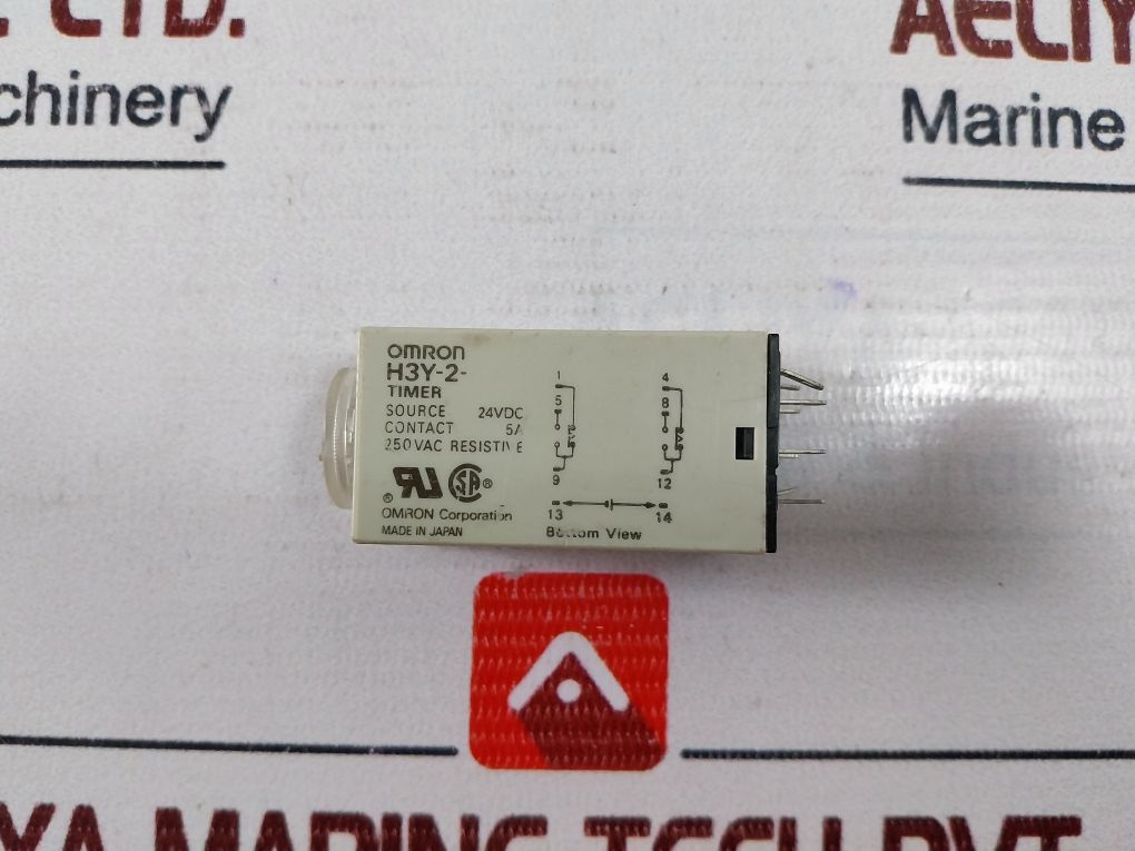 Omron H3Y-2 Timer 5A 24Vdc