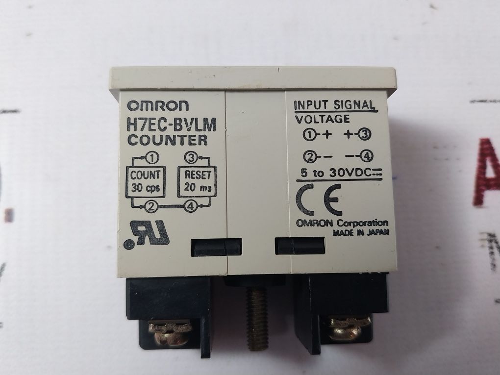 Omron H7Ec-bvlm Counter 5 To 30Vdc---