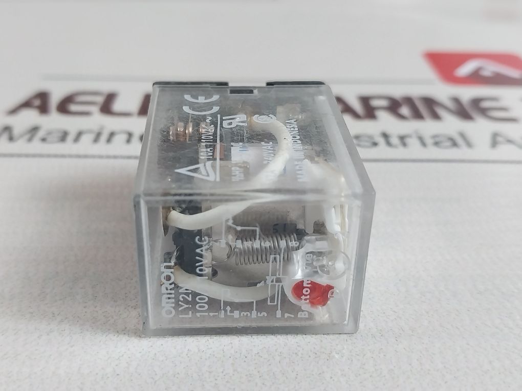 Lot Of 11X Omron Ly2N Relay 12A 240Vac