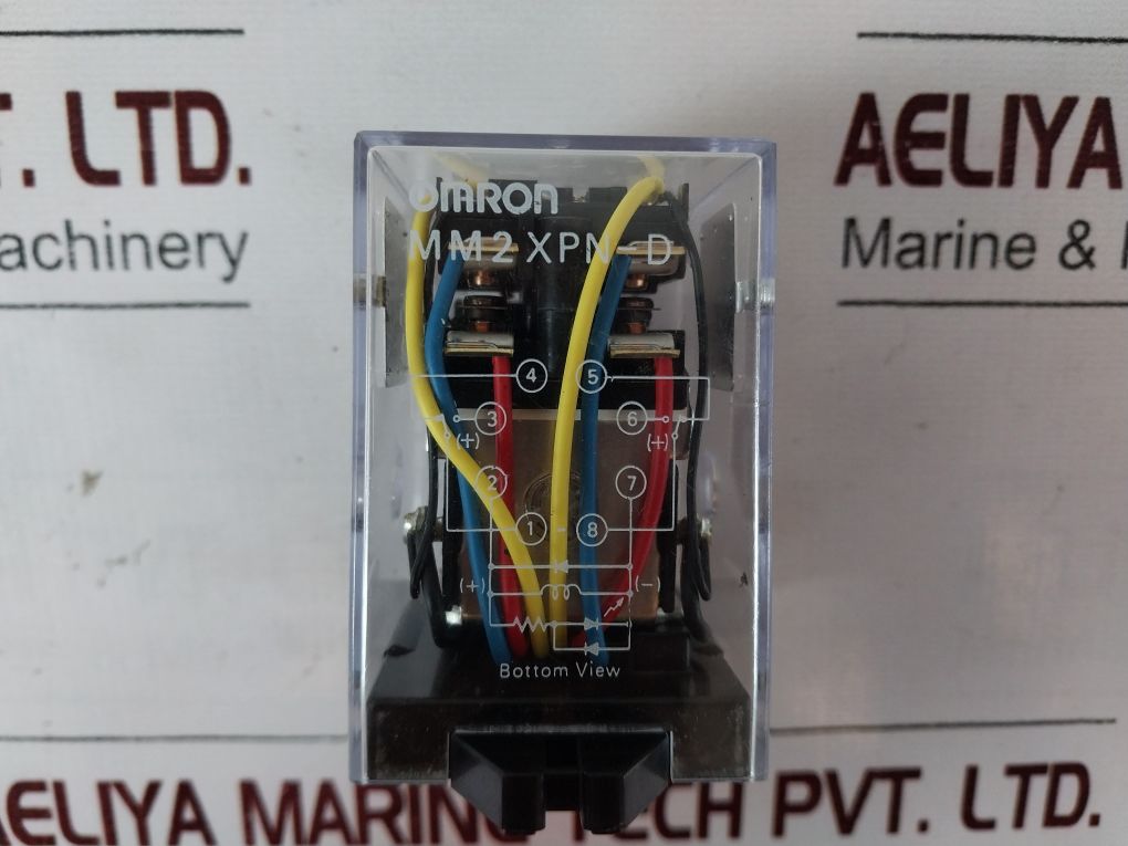 Omron Mm2Xpn-d Power Relay