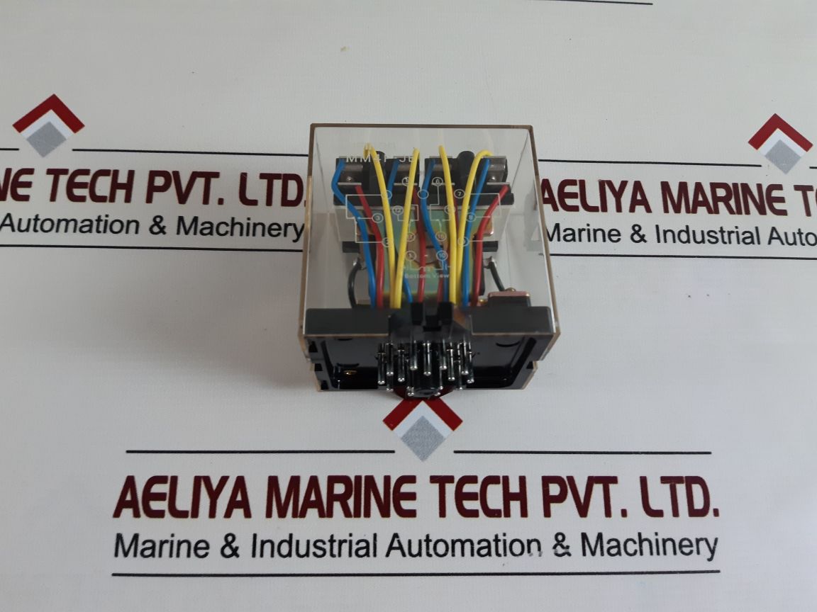 Omron Mm4P-je Power Relay 100110 Vac 60Hz