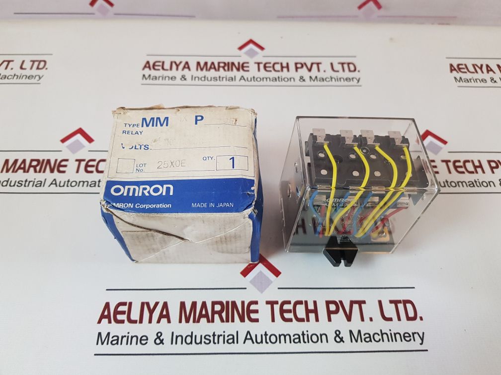 Omron Mm4Xp-je Relay