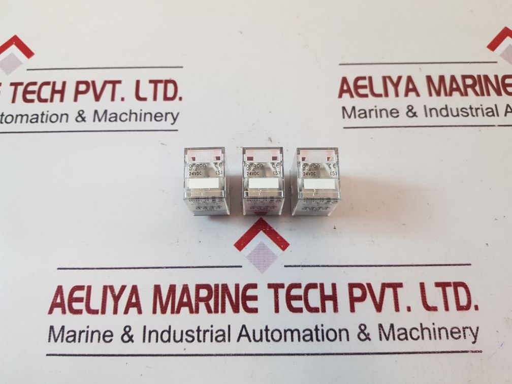 Set Of 11X Omron My4 Relay 24Vdc