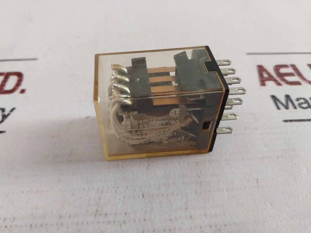 Omron My4 Relay 12 Vdc