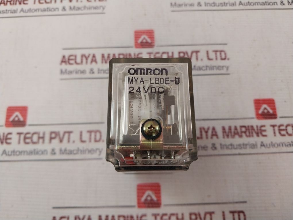 Omron Mya-lbde-d Relay 24Vdc