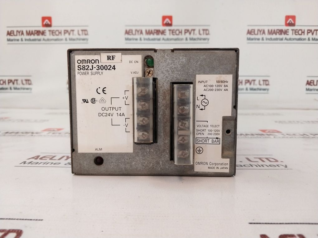 Omron S82J-30024 Power Supply Dc24V 14A