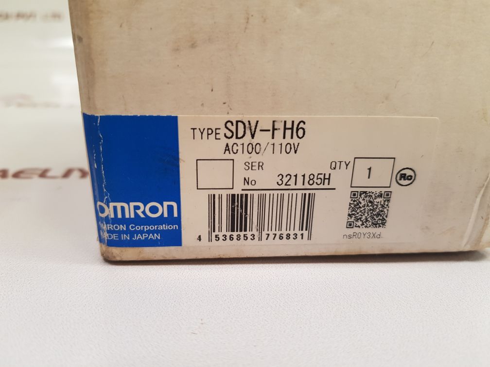 Omron Sdv-fh6 Voltage Sensor New