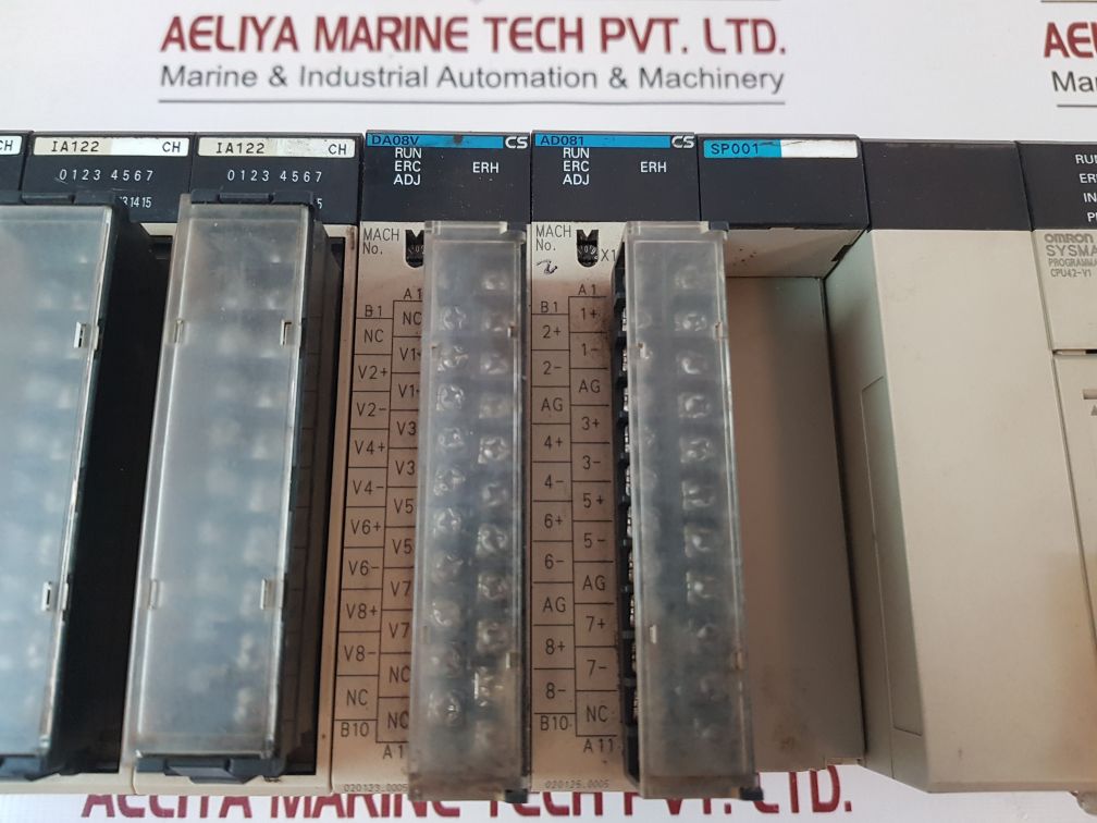 Omron Sysmac Cs1G Cpu42-v1,Pa204,Oc225,Ia122,Ad081,Sp001 Programmable Controller