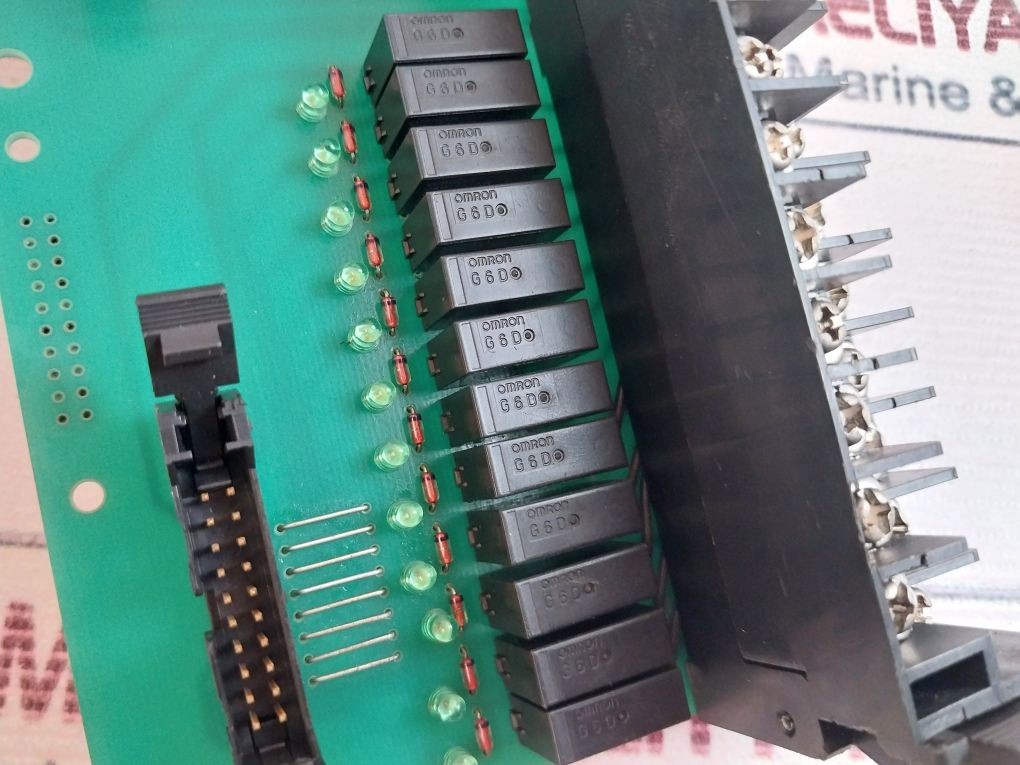 Omron Tmm-0045 B Pc Board