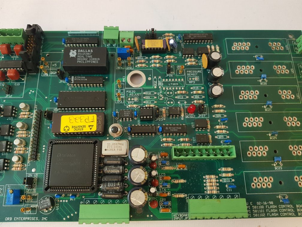 Orb Enterprises 581100 Rev E Pcb Card