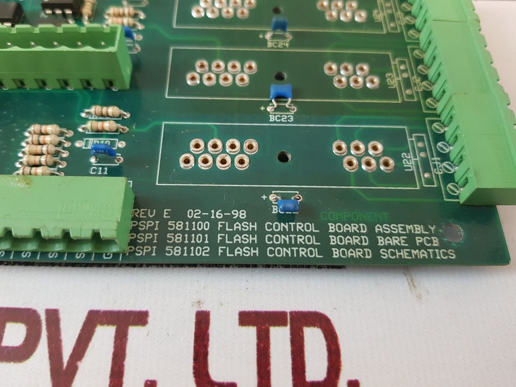 Orb Enterprises 581100 Rev E Pcb Card