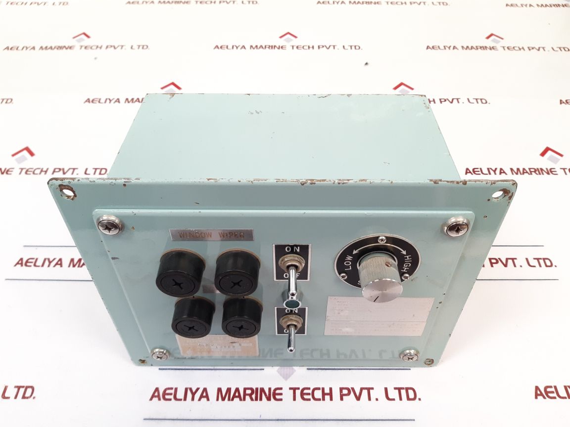 Osaka Nunotani Seiki Electric Window Wiper Switch Box Ac100V