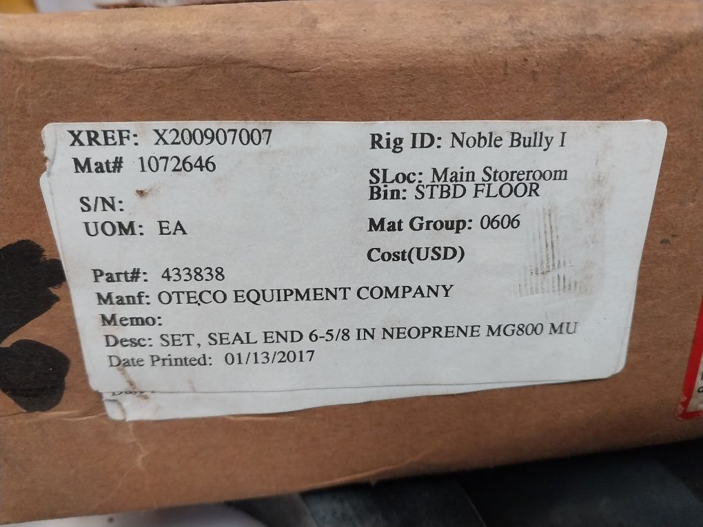 Oteco 433838 Seal Set