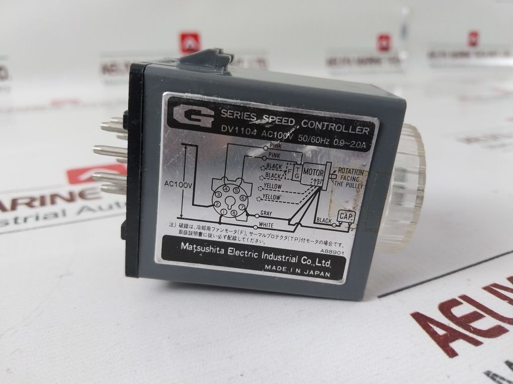 Panasonic Dv1104 Speed Controller